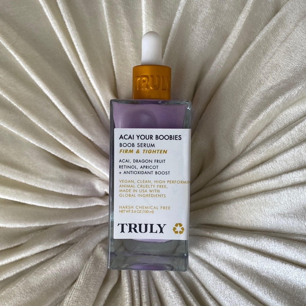 TRULY AÇAÍ YOUR BOOBIES • FIRM & TIGHTEN • BOOB SERUM